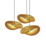 Suspension Bambou Tressé – Design Naturel Méditerranéen — Casa Volterra